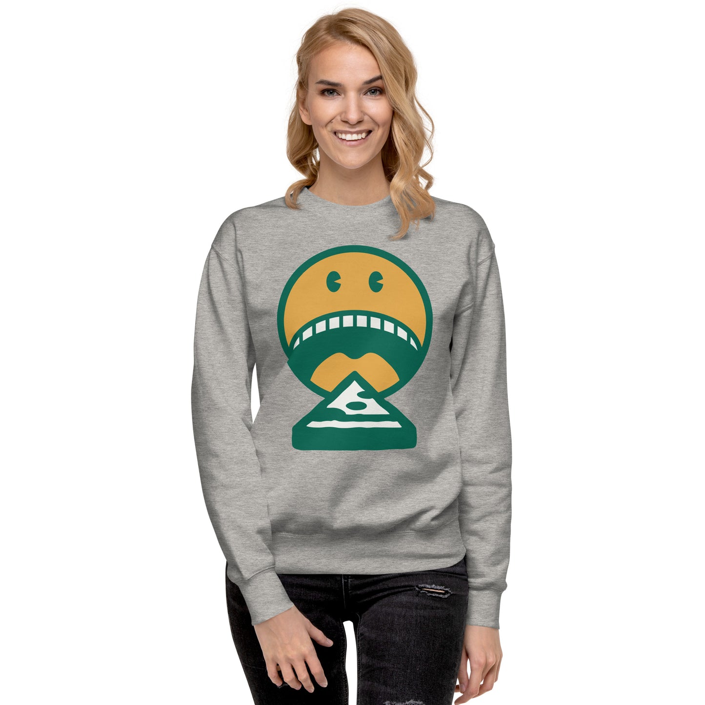 8Bit Pizza Eater Sweatshirt