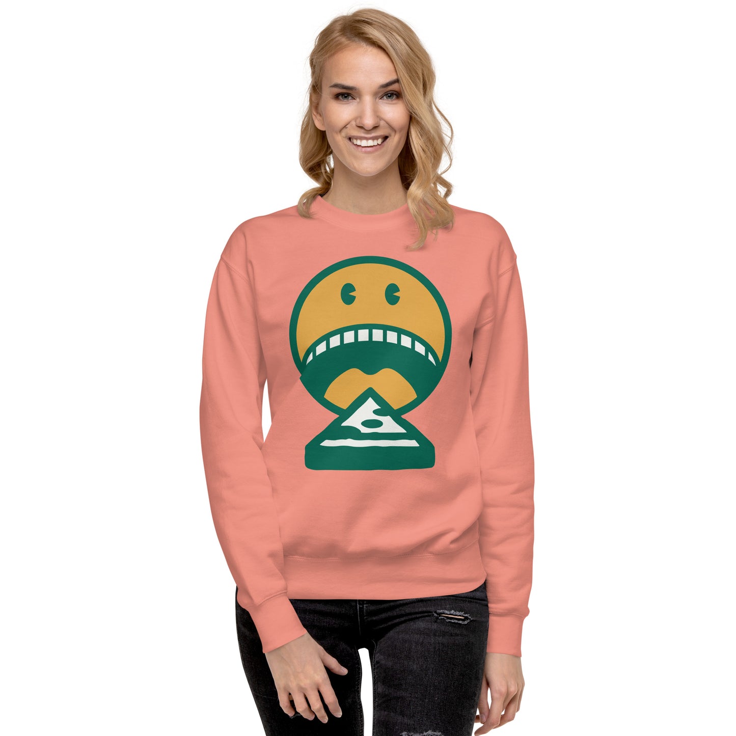 8Bit Pizza Eater Sweatshirt