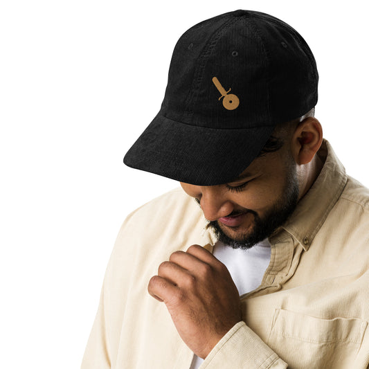 Pizza Slicer x Vintage Corduroy Hat