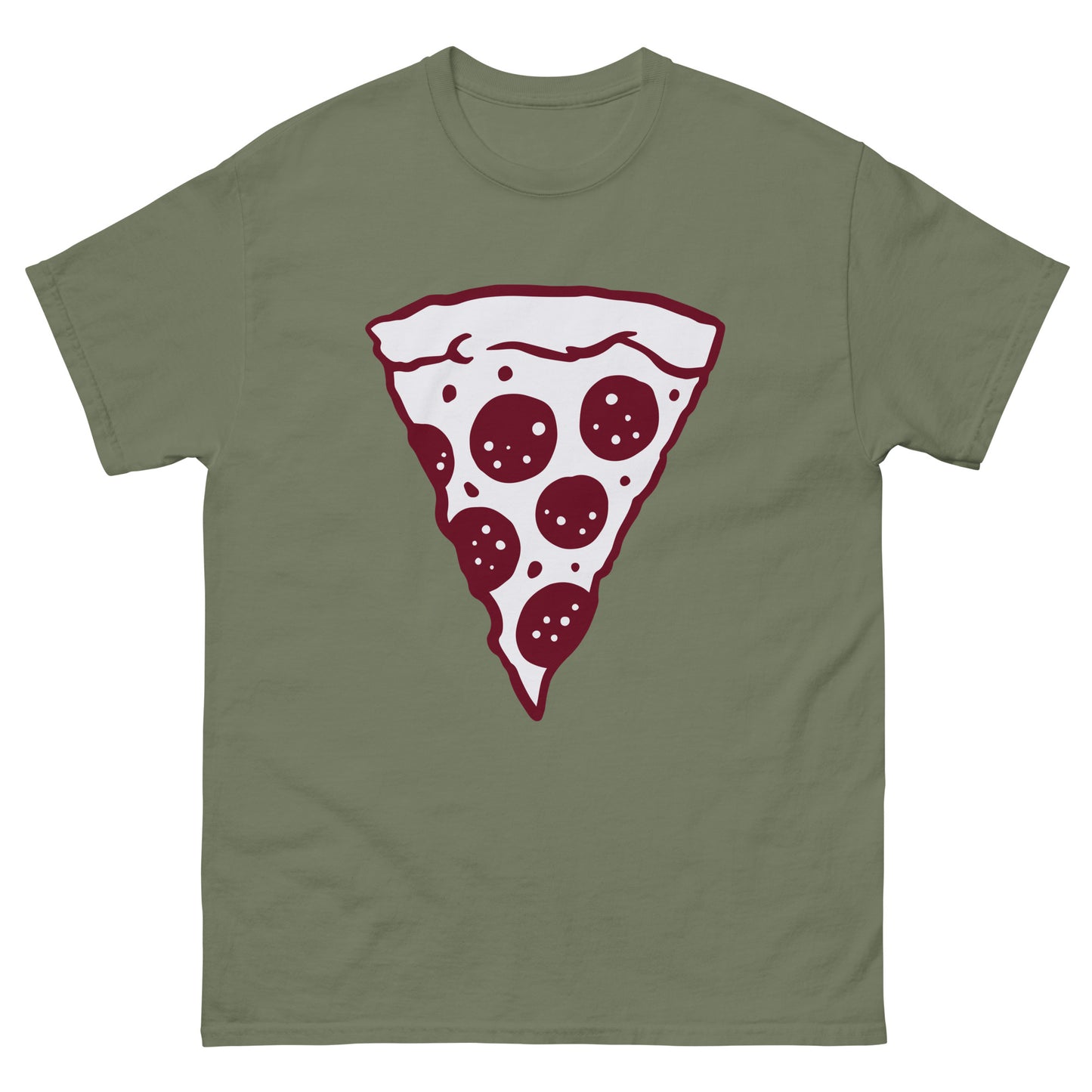 Red Pizza Slice Classic Tee