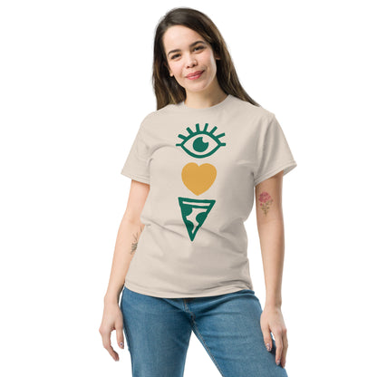 I Heart Pizza Emoji Tee