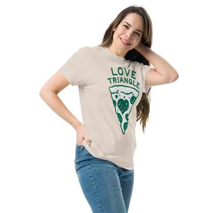 Pizza Love Triangle Tee