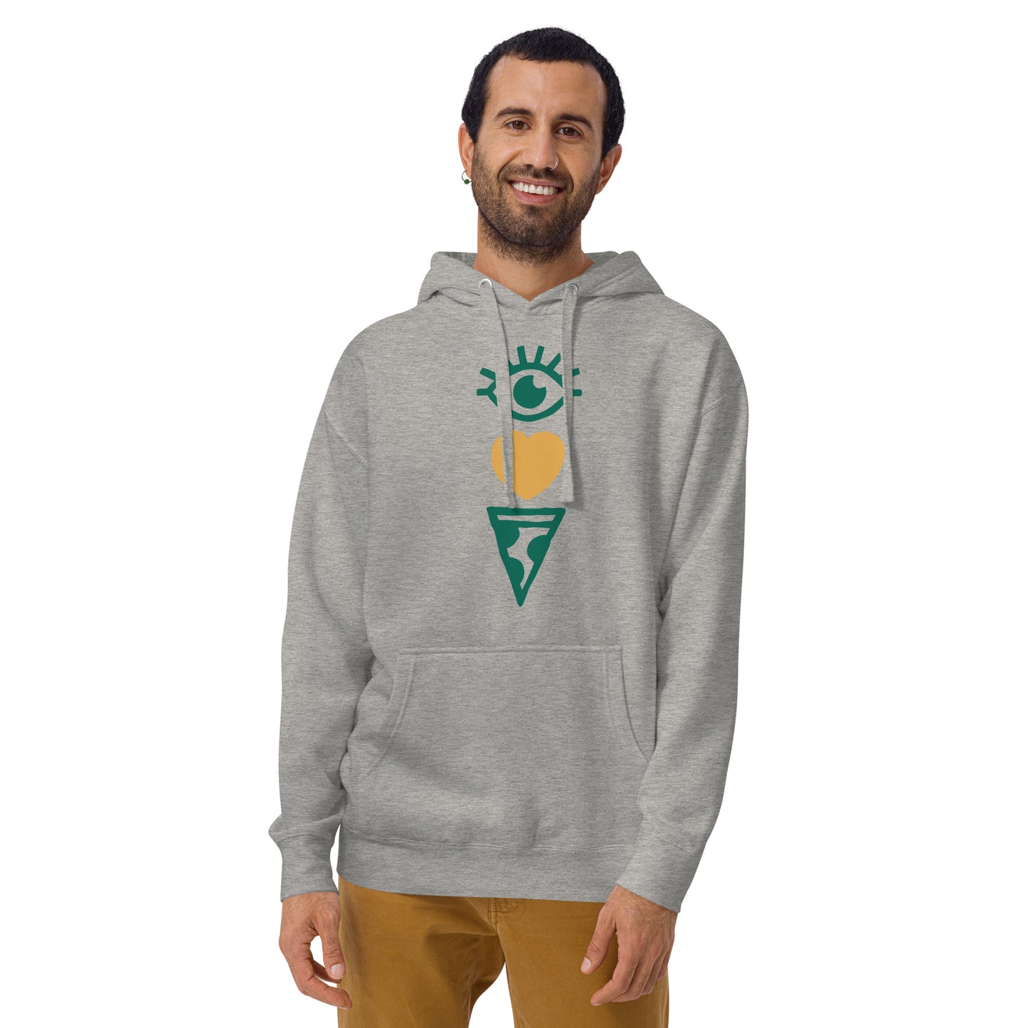 I Heart Pizza Emoji Hoodie