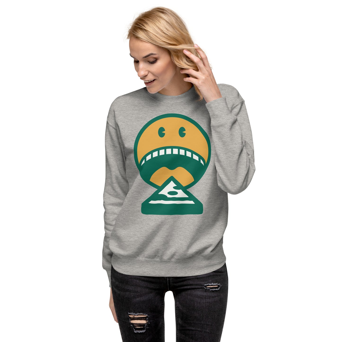 8Bit Pizza Eater Sweatshirt