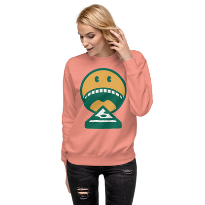 8Bit Pizza Eater Sweatshirt