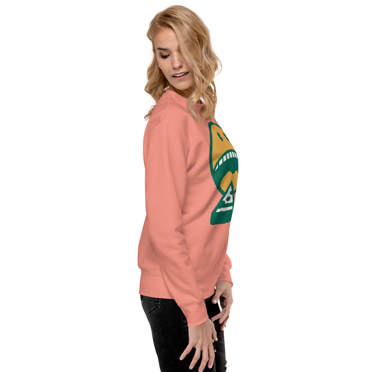 8Bit Pizza Eater Sweatshirt