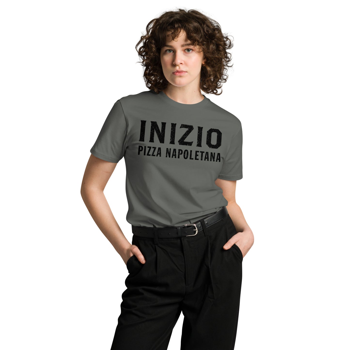 Inizio Classic Logo: Unisex premium t-shirt