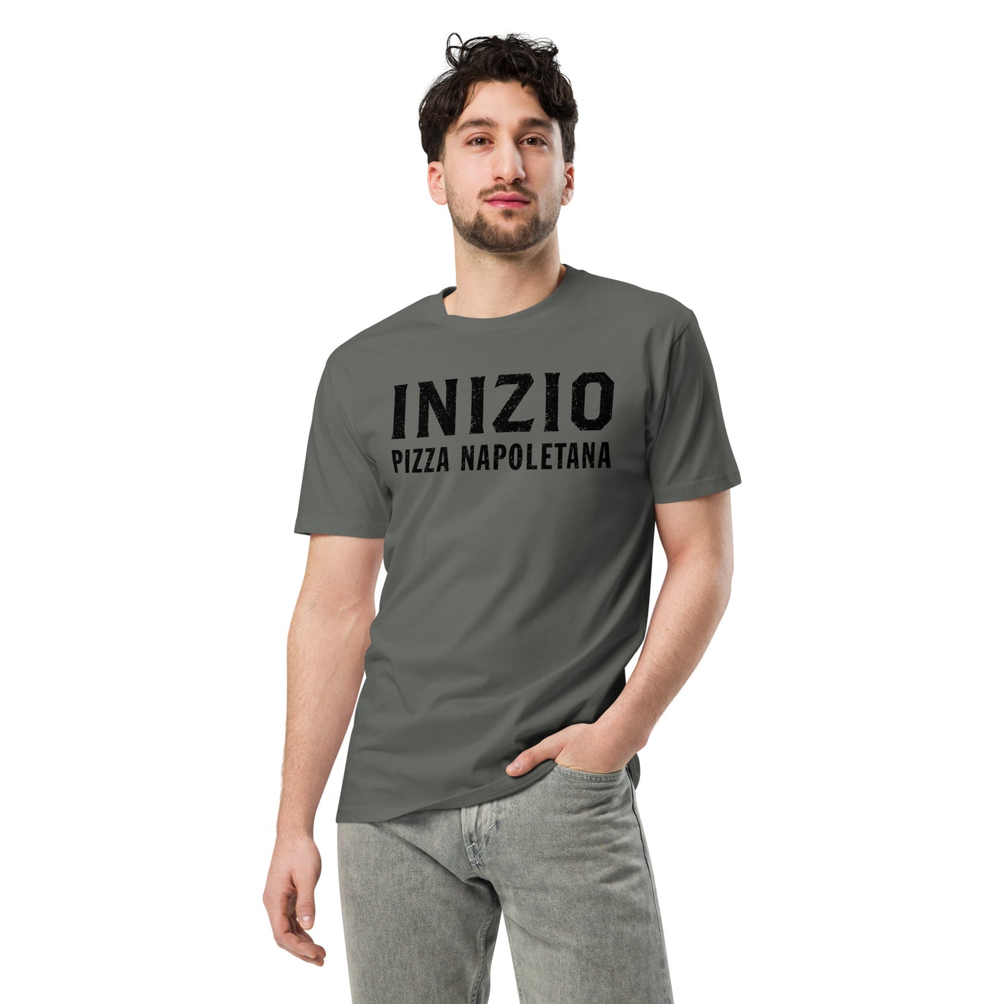 Inizio Classic Logo: Unisex premium t-shirt